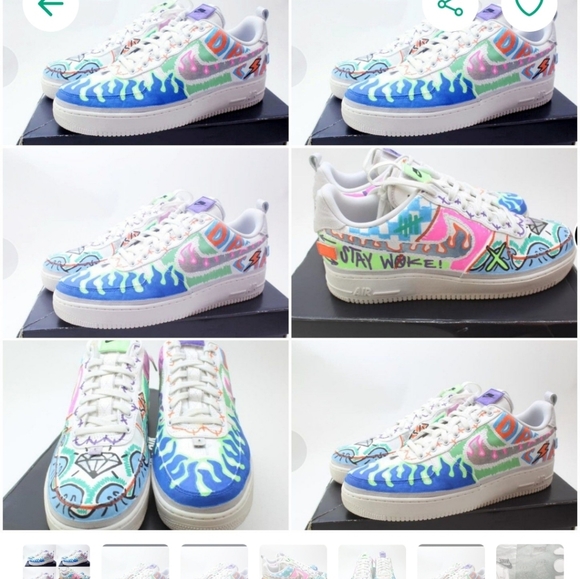 of custom air force ones